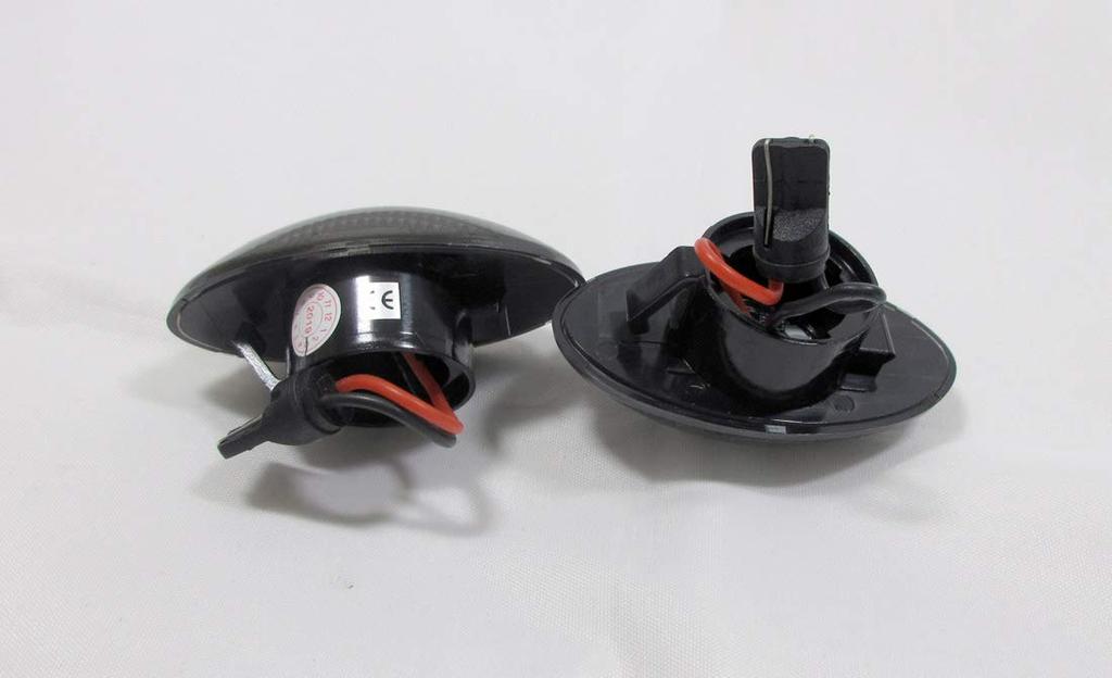 hotimp compatible R50 R52 R53 sequential fiber LED smoke lens side marker turn signal MINI