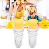 2PCS Portable Lemon Squeezer PP ABS Portable Labor Saving Manual Lemon Juicer For Limes Citrus