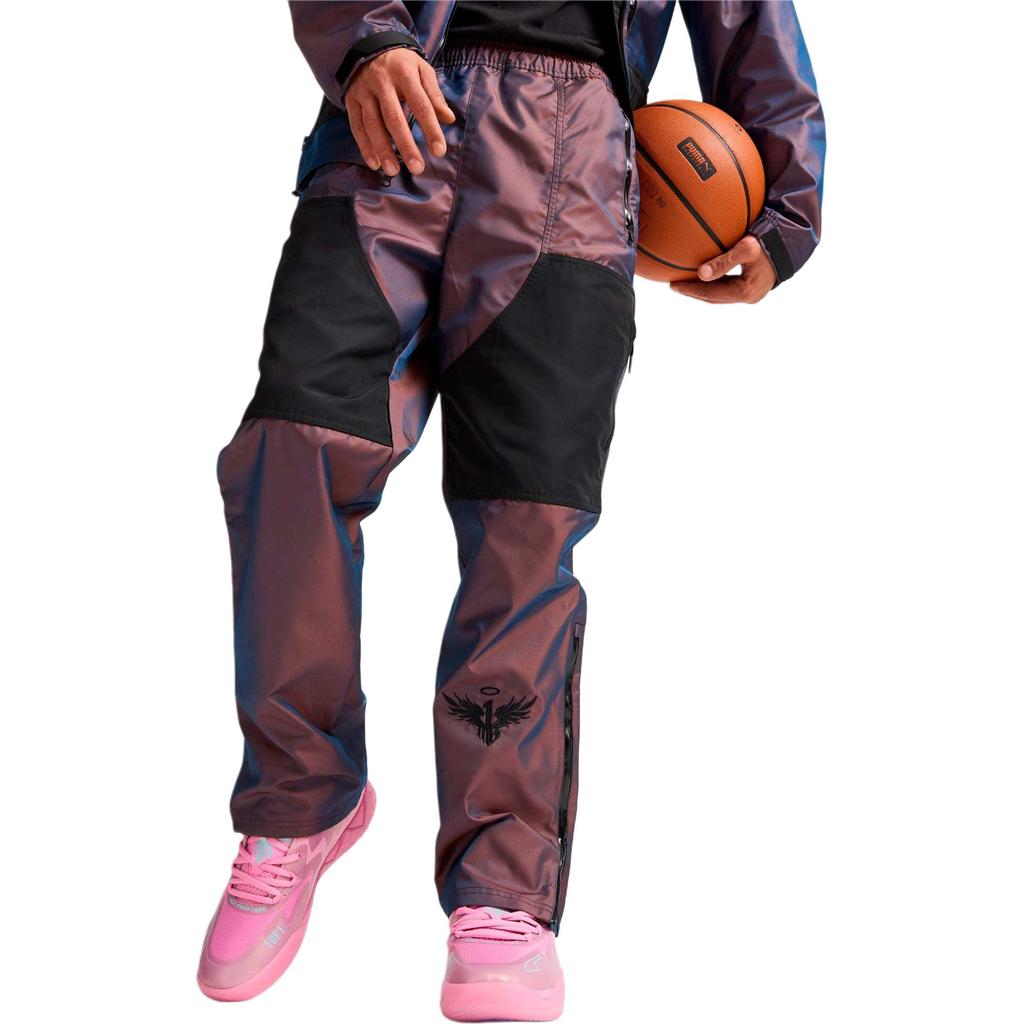 Puma Woven Casual Comfortable Sports Long Pants Men bottoms Purple 625342-01