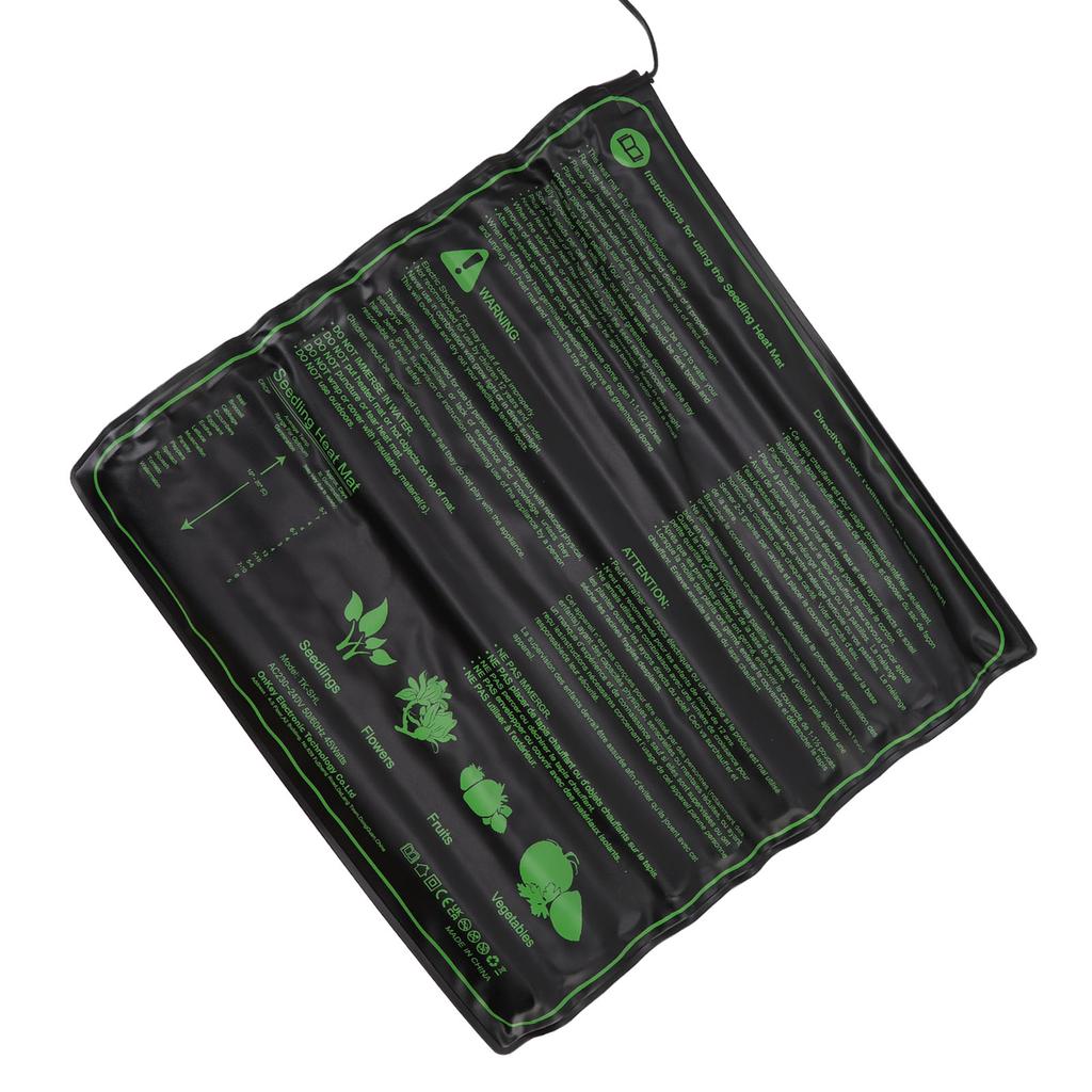 Seedling Heating Mat 6 Gear Temperature Adjustable Waterproof Plant Germination Starting Pad for