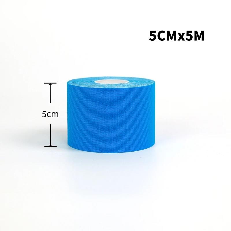 5-10 cm Sports Kinesio Tape Muscle Kinesiology Elastic Knee Pain Relief Strain Patch Athletic Recovery Stickers Fitness Bandages Mass Air Flow 3