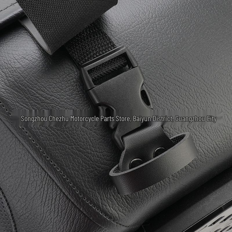 Cross-Border Harley Glide Street Double Headlight Road King Modified Leather Tail Box Cushion