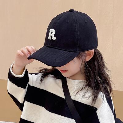 Children Baseball Cap New Spring Summer Solid Sunhat Embroidered Letter Boys Girls Cotton Snapback Caps Kids Hip Hop Fishing Hat