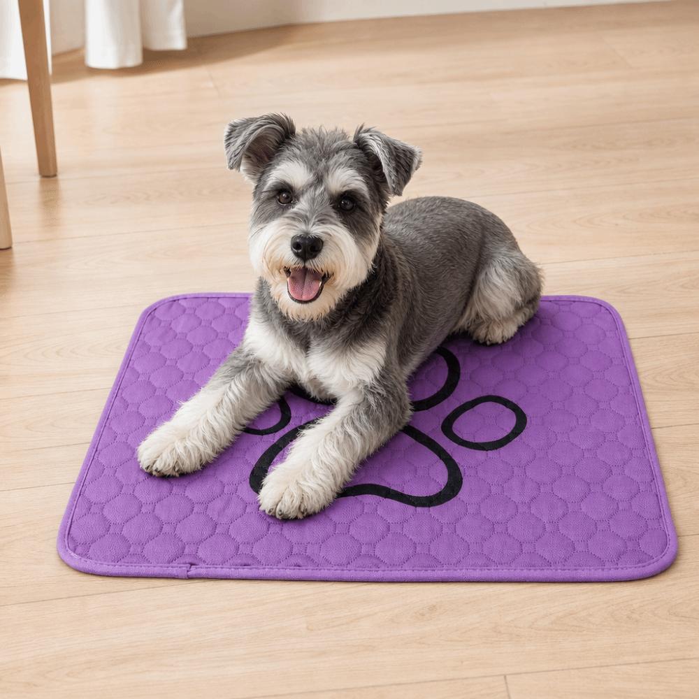 Washable Dog Pee Pad Reusable Dog Urine Pads Dog Pee Pad Blanket Pet Bed Urine Mat Crate Training