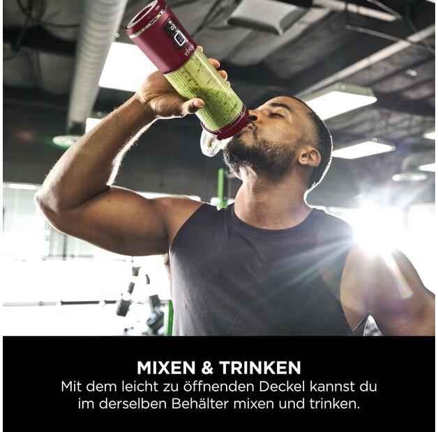 Стационарный блендер Ninja Blast cranberry (BC151EUCR)