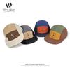 Parent-child Splicing Cap Women's Summer Quick-drying Breathable Cap Men's Outdoor Color Matching Soft Top Baseball Cap