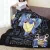 Warm BlanketKids Adult Decorative Pokemon Sauirtle Evolucion Bedding Throws  Flannel Bedspread For Street Trend Sofa Bed Cover