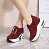 Fashion Women with platform women's casual women's wedge basket 2024 shoes tennis women's thick-soled  summer