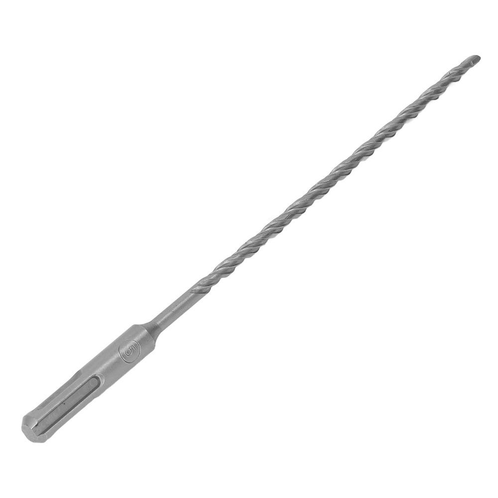 5pcs Carbide Tip Impact Drill Bits Double Flute Spiral Masonry Drill Bits  For Concrete
