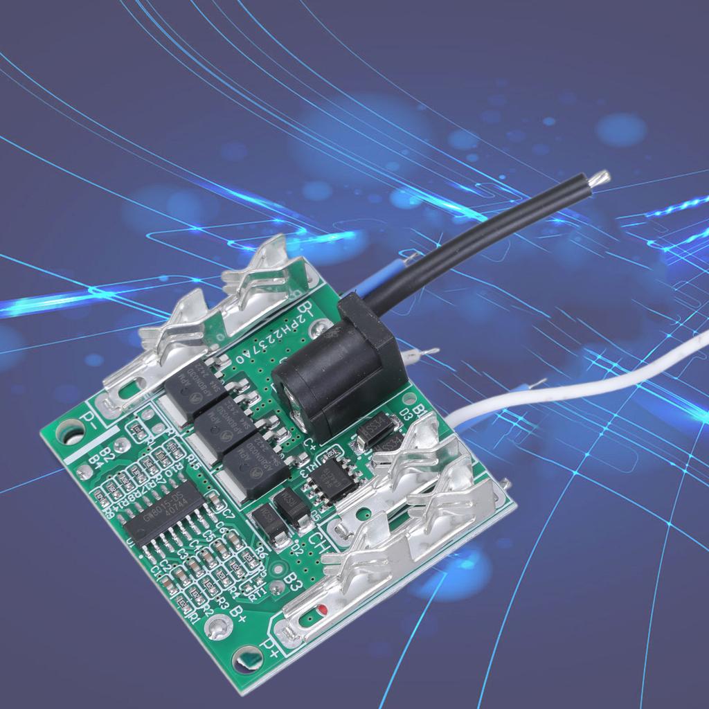 18650 Lithium Batteries Pack Cell Module 21V Lithium Battery Charging Protection Board Replacement Power Circuit Board