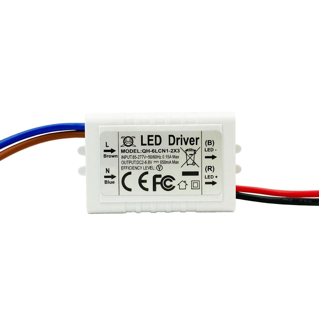 CE Certified Flicker-Free Isolated Wide Voltage LED Driver, 2-6W, 1-3 Series, External Power Supply, 420mA