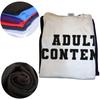 ADULT CONTENT T-Shirt Humor Funny 18 Years Old Adulting T Shirts Humor Streetwear Tee Shirt Short Sleeve Unisex Loose Clothing