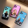 Hot A-Avril L-Lavigne Phone Case For iPhone 17,16,15,14,13,12,11 Plus,Pro Max,Soft Silicone Black Cover