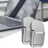 2pcs/Set Laptop Stand for Computer Keyboard Stand Riser Plastic Mini Portable Laptop Stands for Notebook