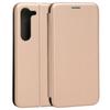 Beline Etui Book Magnetic Sam S23+S916 Złoty/gold