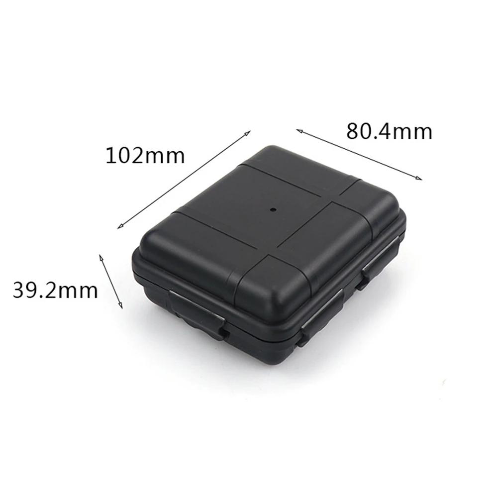 EDC Survival Sealed Box Outdoor Plastic Waterproof Airtight Dustproof Shockproof EDC Storage Container Case Travel Storage Box