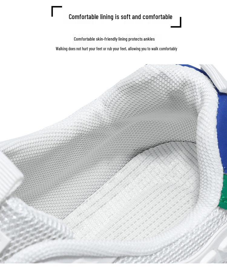 Men's 2025 Spring Low-Top Thick-Soled Fashion Sneakers - Trendy, Casual & Versatile Dad Shoes