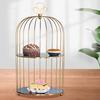 Shape Cake Stand Holder Jewelry Display Shelf Bathroom Tray Dresser Perfume Wedding