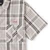 Vans Tokyo Design Collective Plaid Casual Short Sleeve Shirt Men shirts Light-Gray VN000H2RCYF