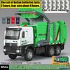 1/35 Urban Sanitation Truck Alloy Car Diecast Metal Model Children's Engineering Vehicle Toys Birthdays Present for Childrens