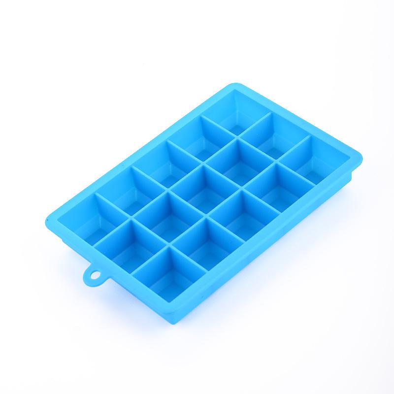 1PC Silicone 24 grids Ice Cube Maker Form For Candy Cake Pudding Chocolate Molds Easy-Release Square Shape Trays