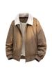 2025 Retro Fur Collar White Duck Down Winter Jacket with Fleece Lining - Thick, Warm, and Loose Niche Outerwear