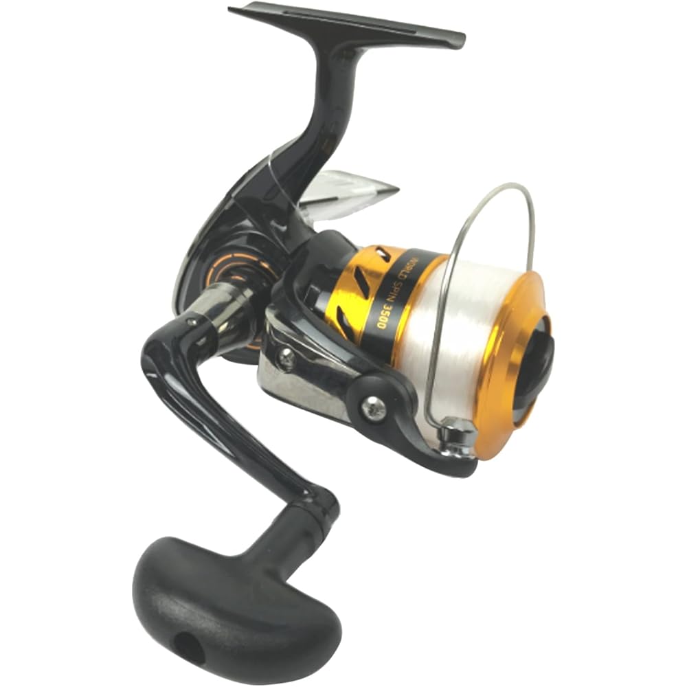 Daiwa World Spin 3500 Spinning Reel with Line 2017 Model
