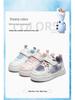 Marken Leuchtende Wasserdichte Leder Cartoon Prinzessin Schuhe für Mädchen, Modische Low-Top Sneaker für Frühling/Herbst 2025