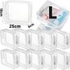 1/20pcs Transparent PVC Storage Travel Organizer Clear Makeup Bag Beautician Cosmetic Bag Beauty Case Toiletry Bag Wash Bags