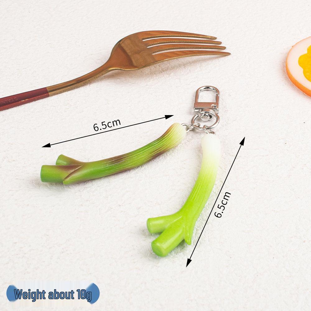 Miniature Food Keychain: Fruit, Vegetable & Beef DIY Backpack Pendant Toy
