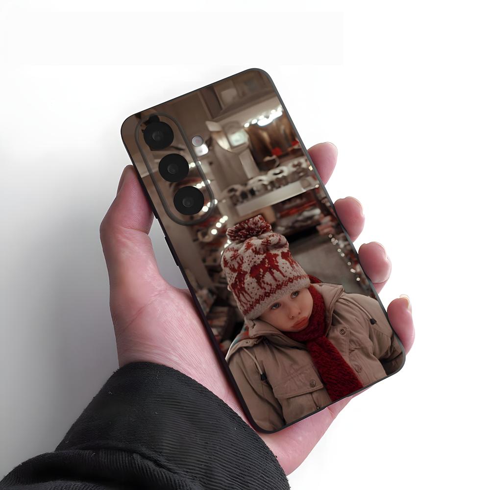 

Home Alone Christmas Phone Case For Samsung S26 S25 Plus S20 S20 Plus S22 Ultra S23 FE S21 Plus S21 Ultra Soft Cover Samsung S24 FE