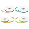 Satinband 9 mm / 0,35 tum brett 22 m / 24,1 yards långt Band för presentinslagning för Bröllopsfestdekoration