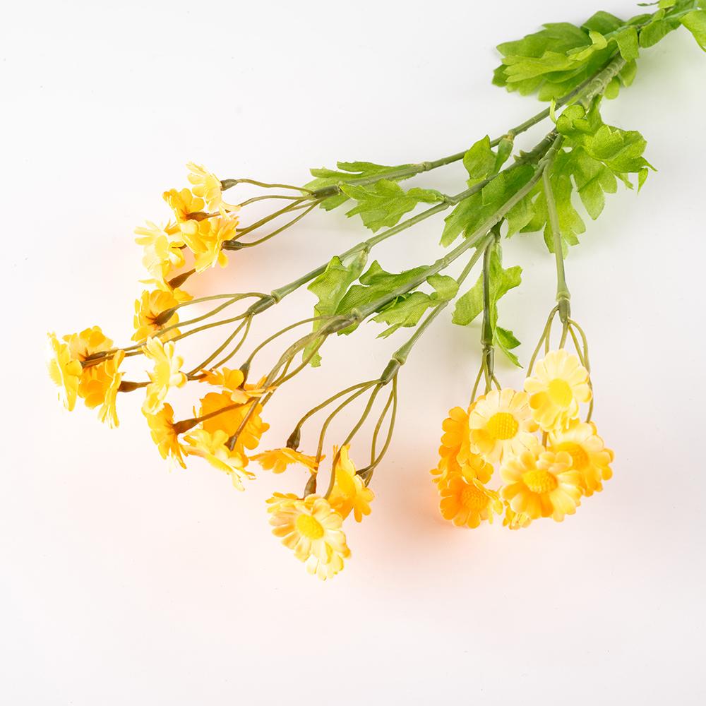 Artificial Silk Daisy Flower Bouquet for Home Table Centerpieces Arrangement Decoration