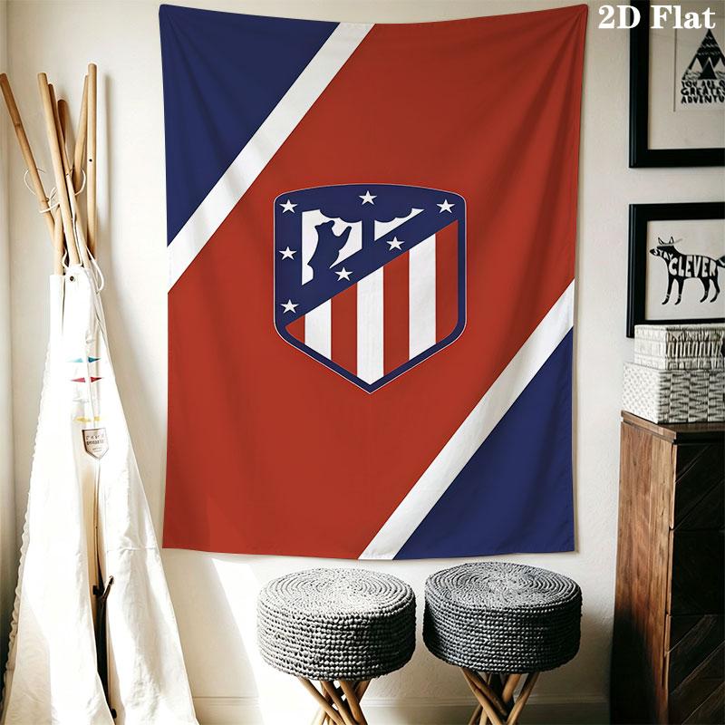 Atleti E Wall Hanging Printed Fabric Blanket Decorative Tapestries for Bedroom Living Room Home Decor