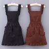 Korean Style Princess Apron: Stylish, Breathable, and Stain-Resistant Kitchen and Restaurant Waist Apron for Women