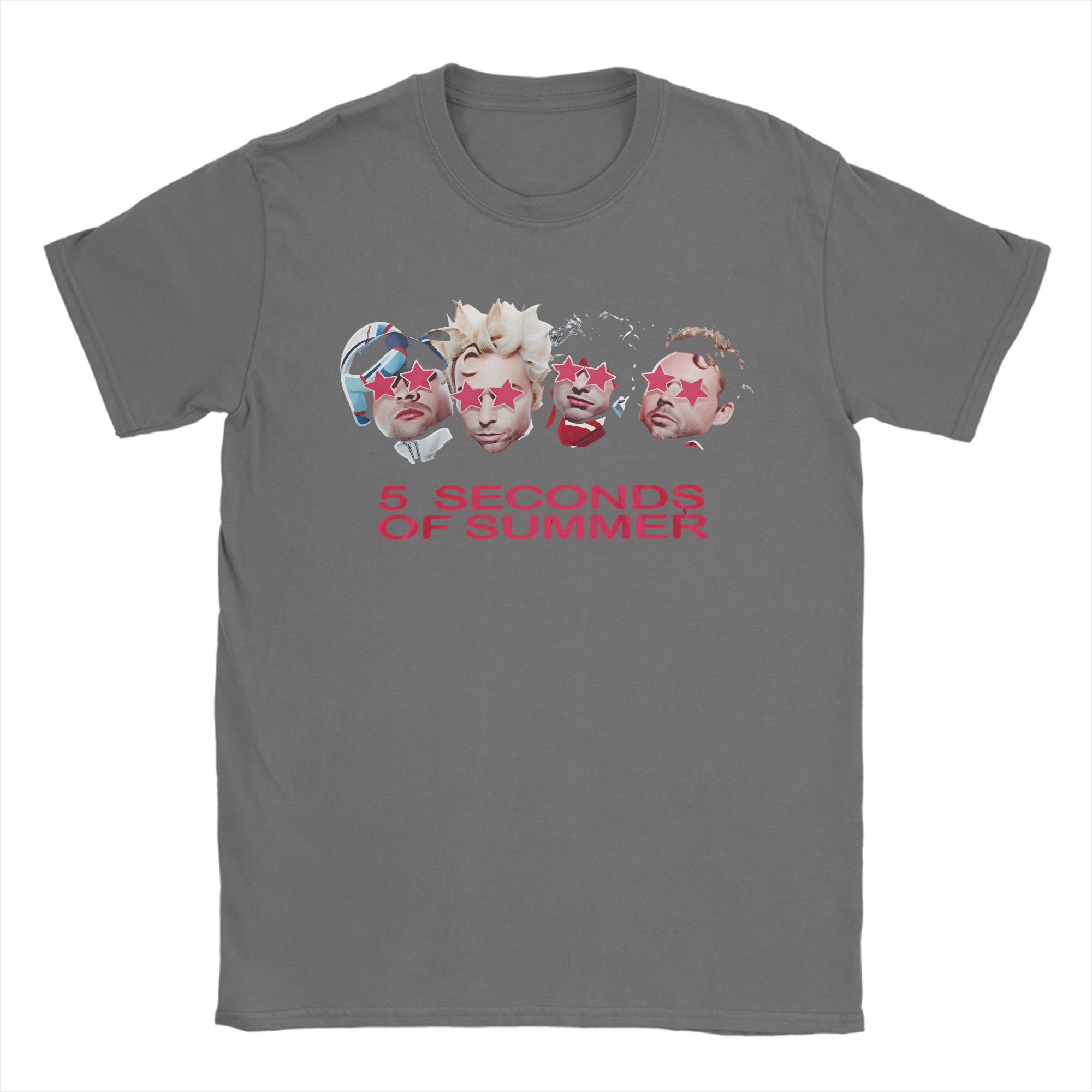 

Men Women Printed 5so EVERYONE S A STAR 5 Seconds of Summer Tee T Shirt 100% Cotton T-shirts Clothing 4XL