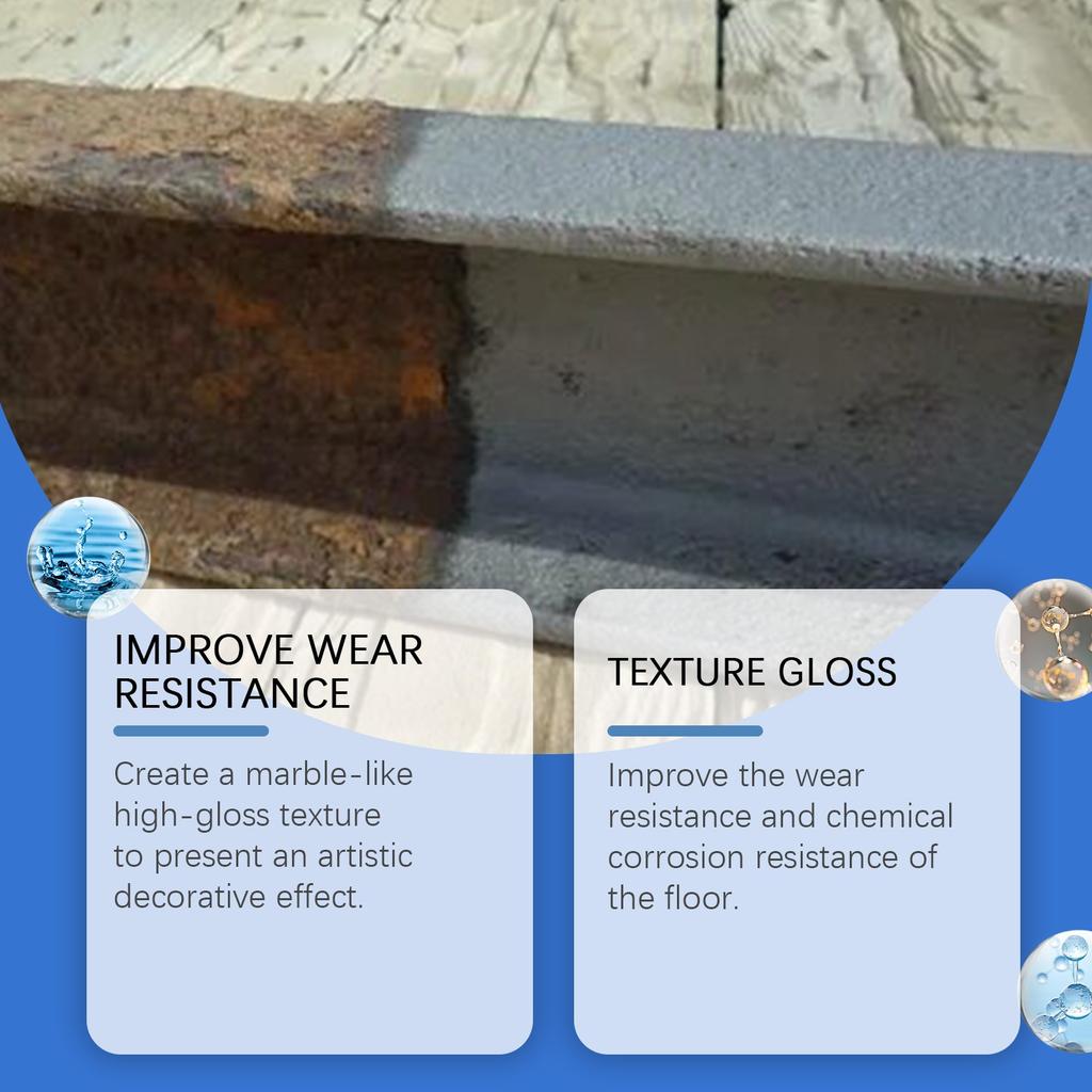 Gray Water-based Epoxy Floor Paint Waterproof Coating Anti-crack And Wear-resistant Long-lasting Quick-drying Paint