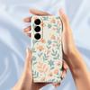 For Samsung Galaxy A56 5G Case Yellow Flowers Pattern Printing Straight Edge TPU Phone Back Cover