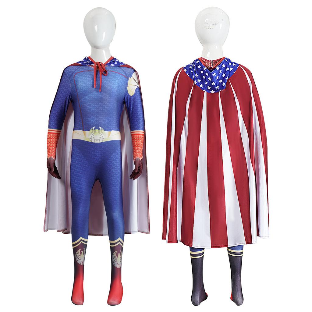 The Boys Homelander Cosplay Costume With Polyester Fabric For Stage Performances And Conventions