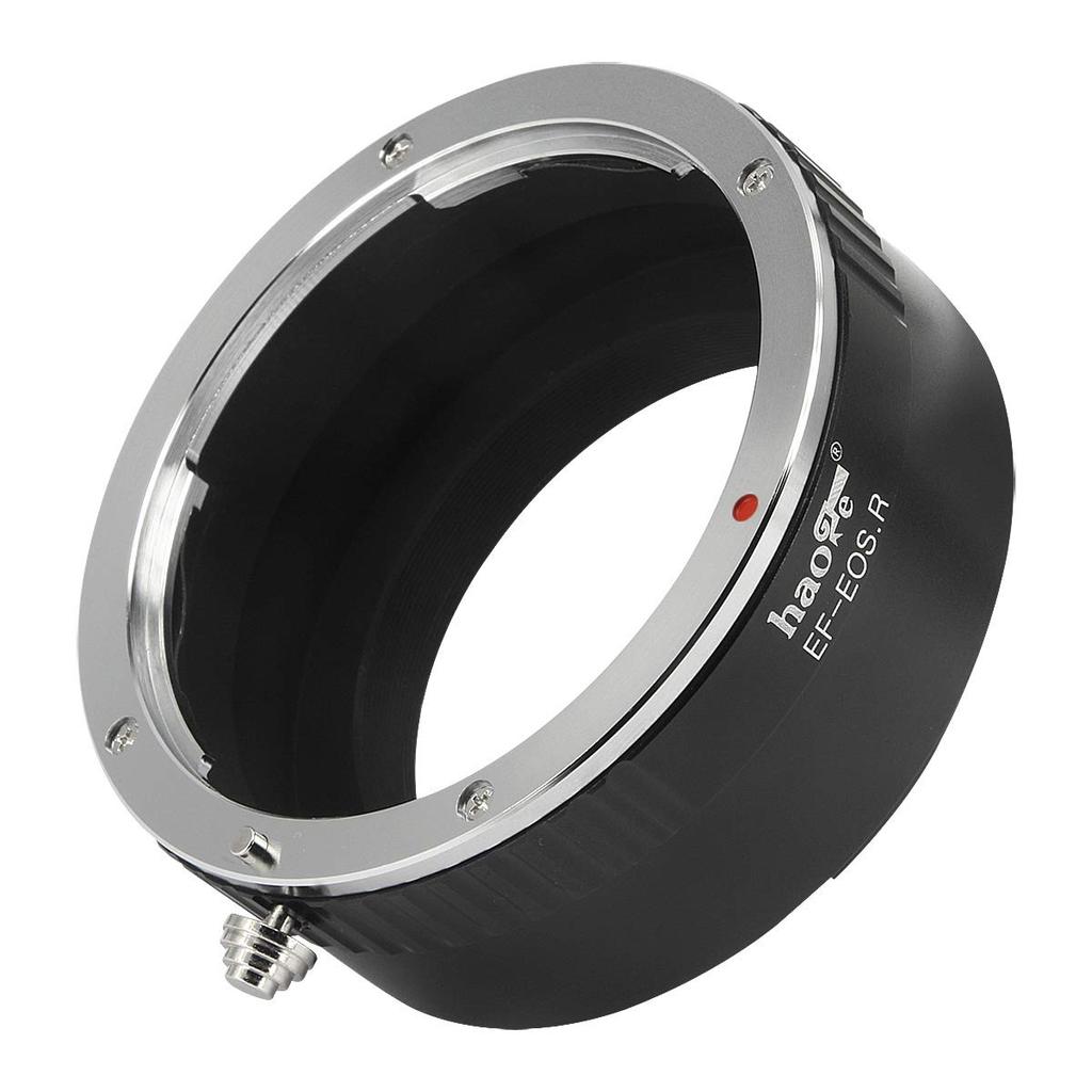 Haoge Manual Lens Mount Adapter for Canon EOS and Lenses To Canon RF Mount Including the Canon EOS R EF, EFS, EF-S Cameras,