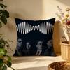 Stylish AArctic Monkeyses Cushion Cover Versatile DoubleSided Pillow Case Fit for Sofa Bed Car  Daily Decor