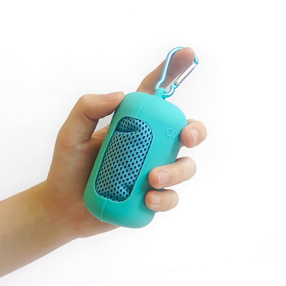 Damen Schnelltrocknendes Kühl-Sporttuch - Eis-Seide für Outdoor-Fitness