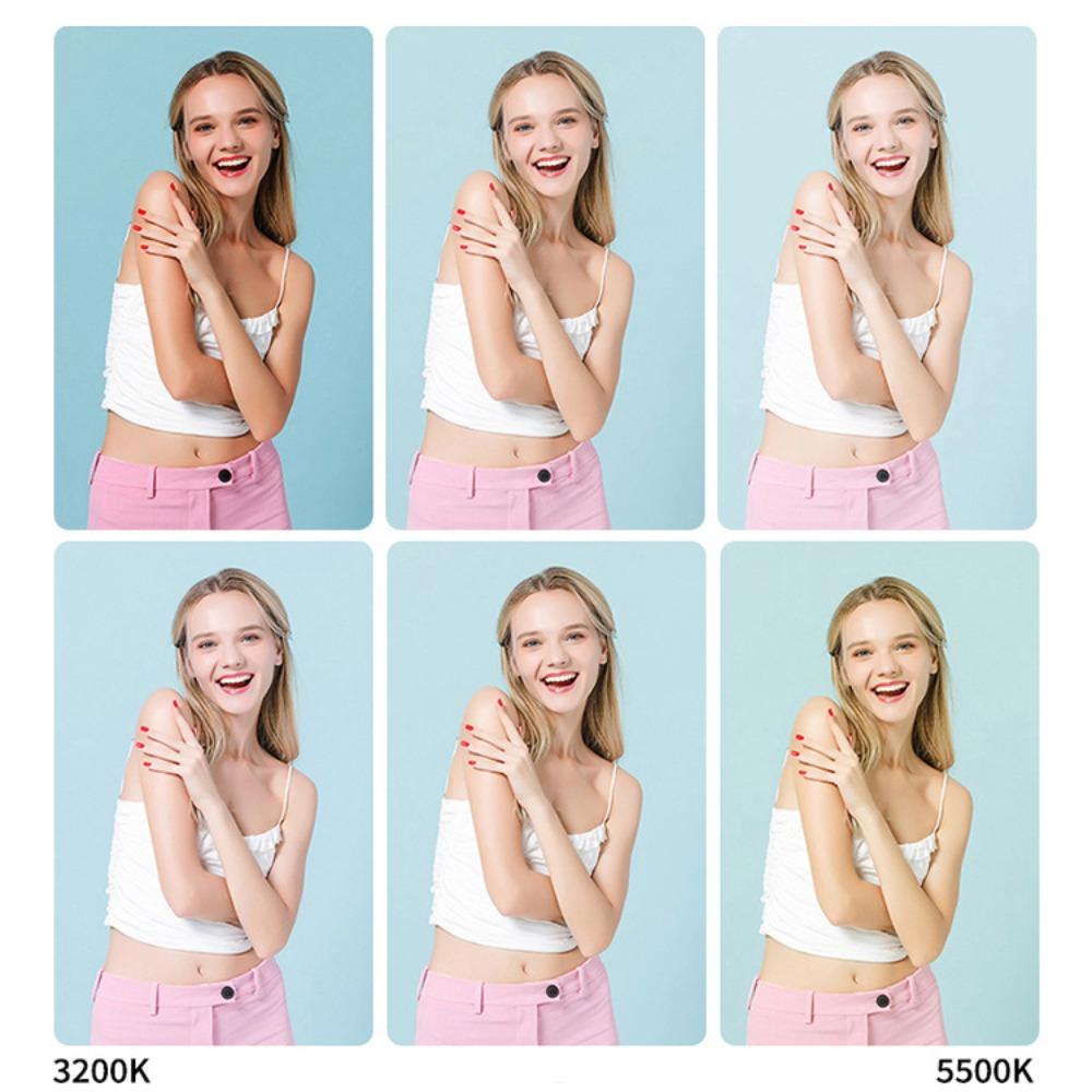 Live-Streaming-Licht LED Fotografie Video-Licht Zusatzlicht Abnehmbar Selfie Schönheit