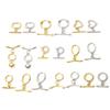 2/4/8 Sets OT Brass Toggle Clasps Round Heart Jewelry Clasp Connector For Necklace Bracelet Making Accessories DIY Fittings