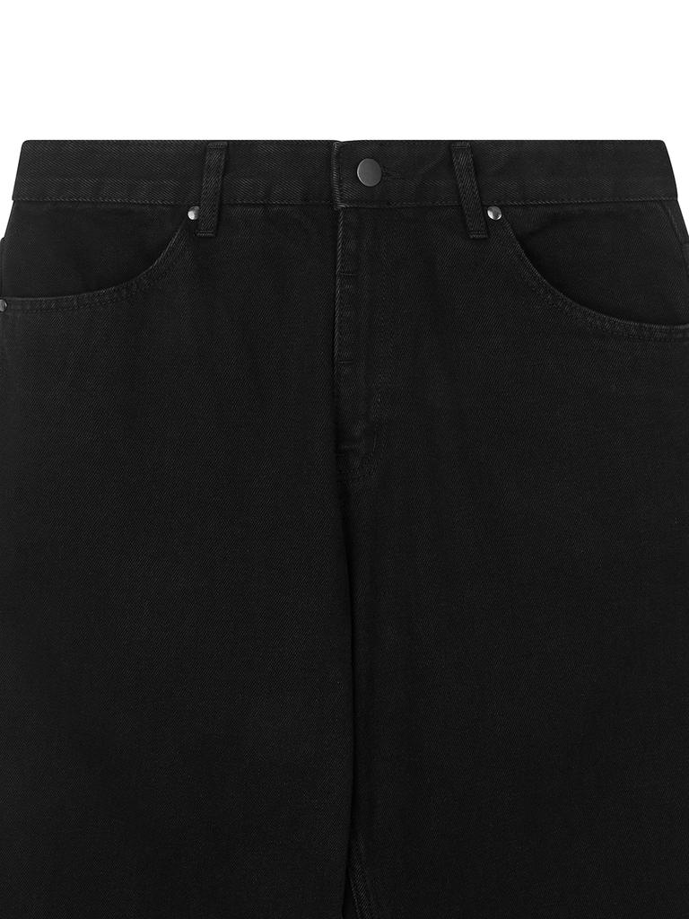 Aesseu Relaxed Jeans_Black