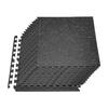 Puzzle Exercise Mat, 24 PCS Fitness Equipment Mats, 610 X 610 X 10 Mm, High-Density EVA Foam Mat Set, Interlocking Rubber Soft Tiles, Protective Floor