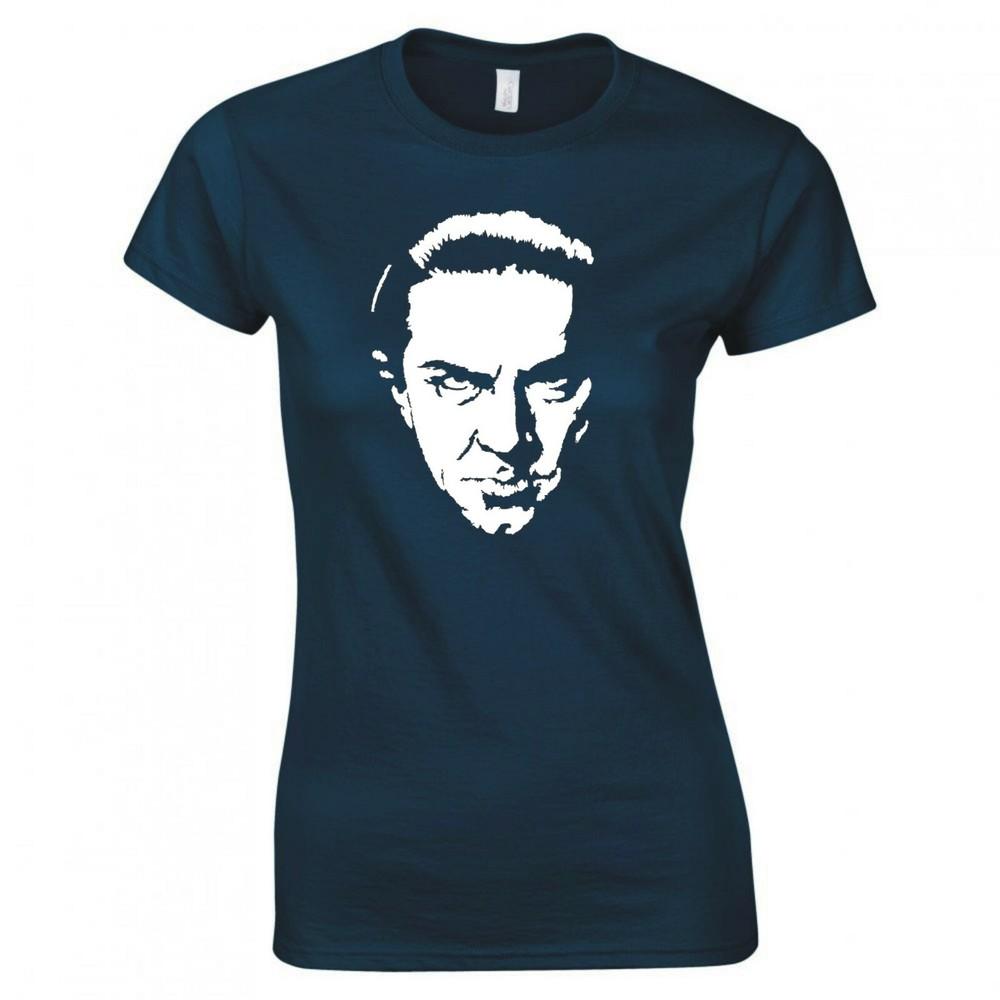 Inspired By Bela Lugosi Dracula Horror Ladies Skinny Fit Tshirt S
