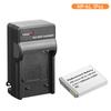 1800mAh NB-6L NB6LH NB-6LH Camera Battery with Dual Slot Charger For Canon PowerShot D30 D10 S120 S90 SX700HS IXUS210 SD35001S