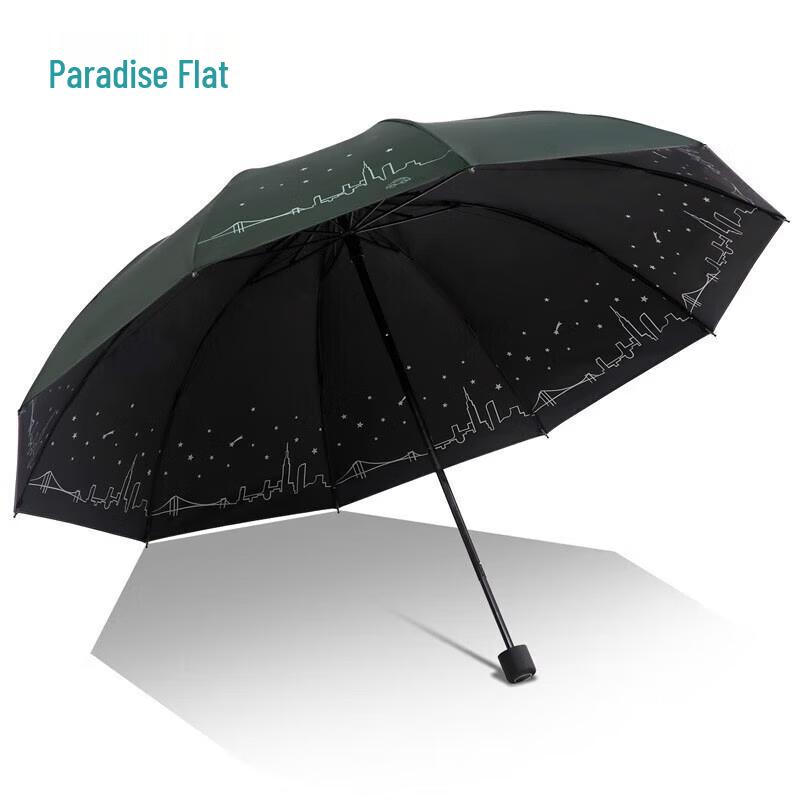 Heaven Umbrella Anti-UV Three-Fold Sun/Rain Umbrella