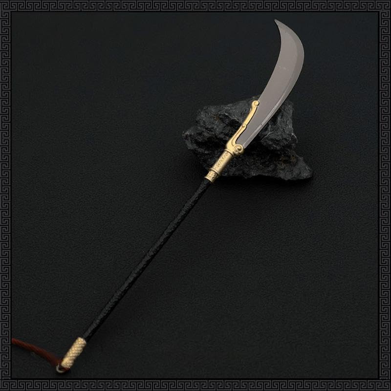 [Nekogamiyama] Suikoden Krieger, Held, Waffe, Shixiu, Pinmei Saburo, Gesamtlänge 22cm / Miniaturfigur, Sammlerstück, Inneneinrichtungsgegenstand